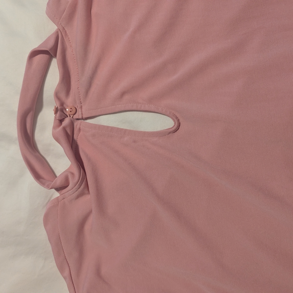 Bebe Soft Pink Sleeveless Top